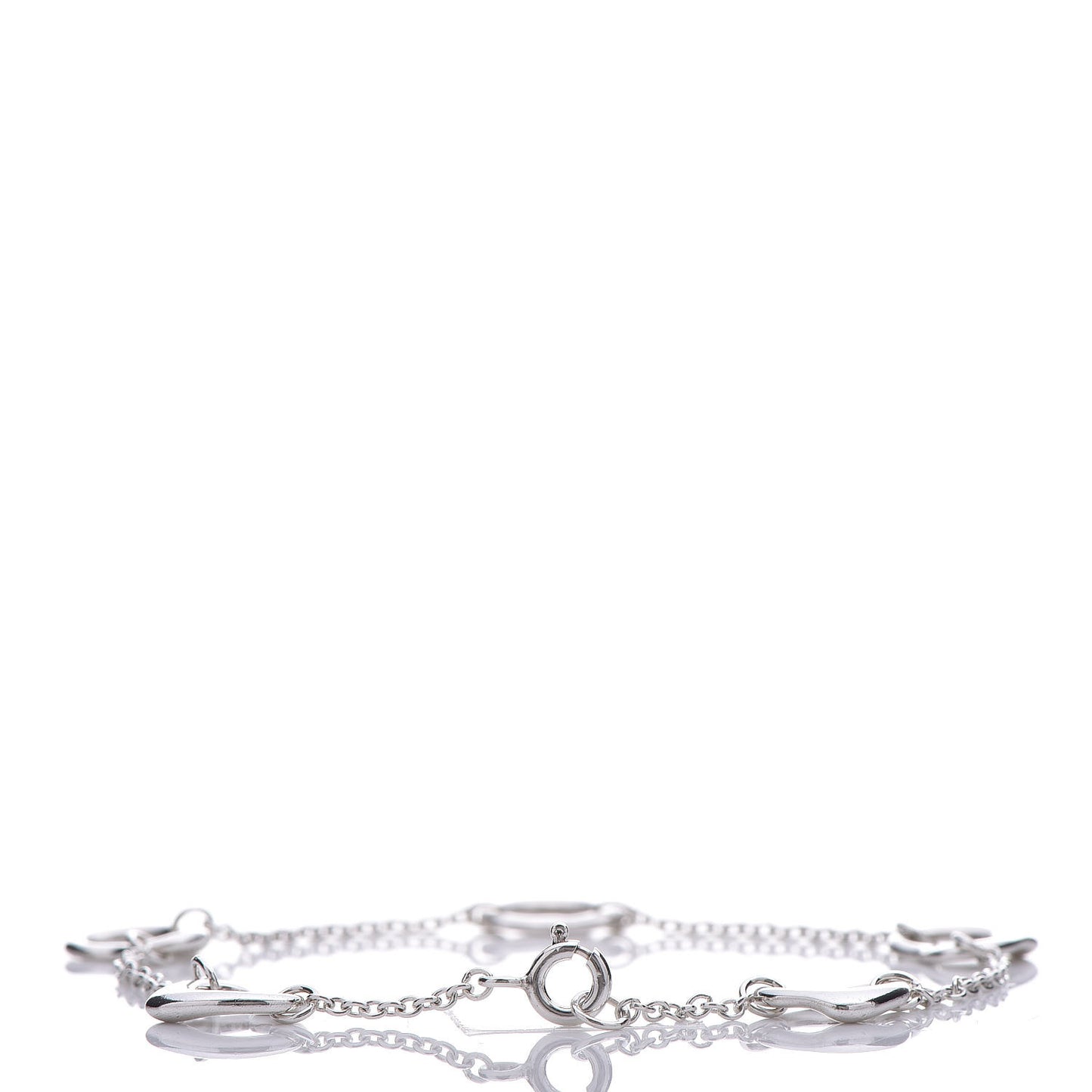 Sterling Silver Elsa Peretti Open Heart Bracelet