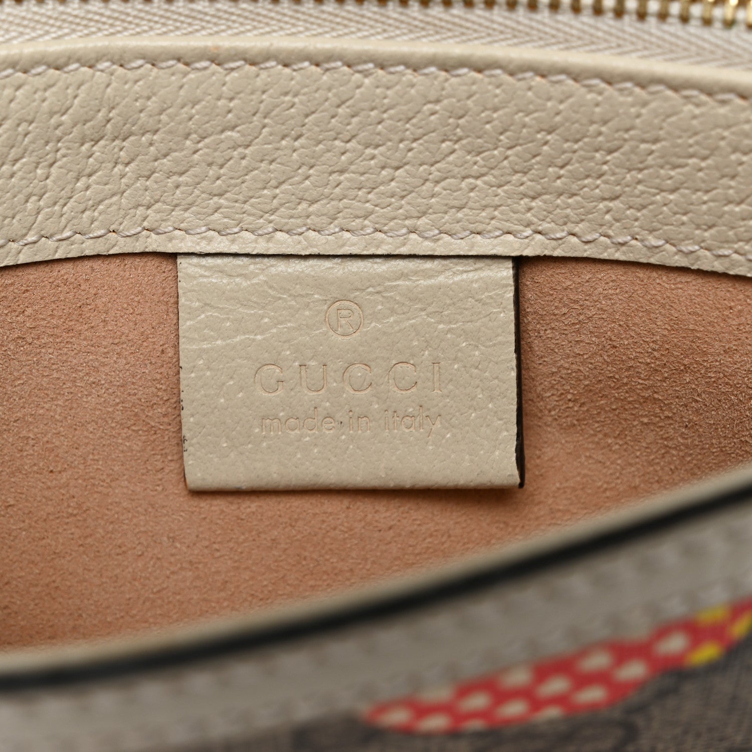 Gucci GG Supreme Monogram Les Pommes Retro Interlocking G Les Pommes Messenger Bag Beige Multicolor Mystic White 6 of 11
