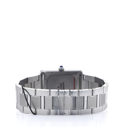 Cartier Stainless Steel 31mm Tank Solo Automatic Watch 3 of 7