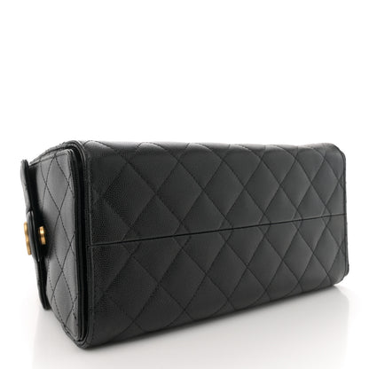 Chanel Caviar Quilted Small Chanel 25 Handbag Black 4 of 12