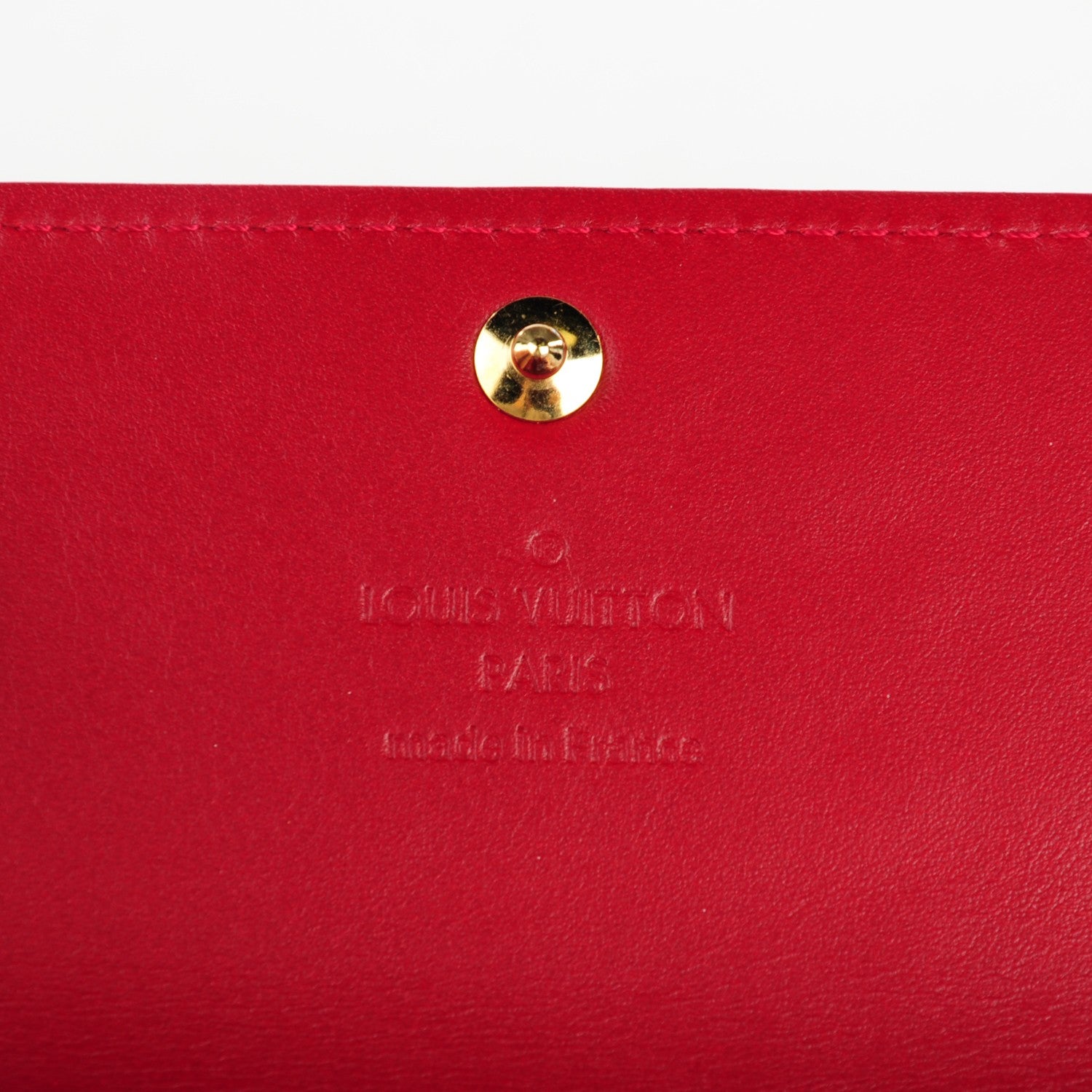 Louis Vuitton Vernis Sarah Wallet Pomme D'Amour 6 of 7