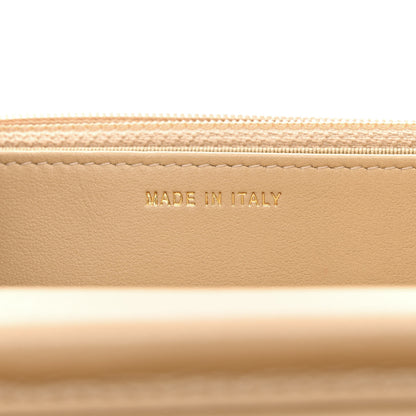 Chanel Caviar Quilted Wallet On Chain WOC Beige 7 of 13