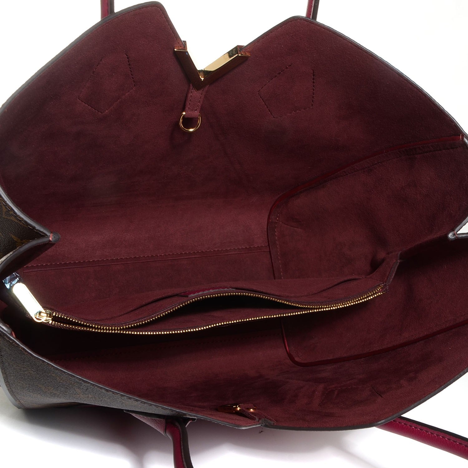 Louis Vuitton Calfskin Monogram Kimono Tote Aurore 5 of 9