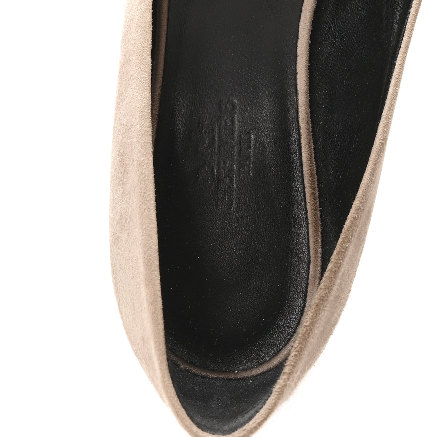 Chevre Velours Blush 40 Pumps 36 Beige Rose