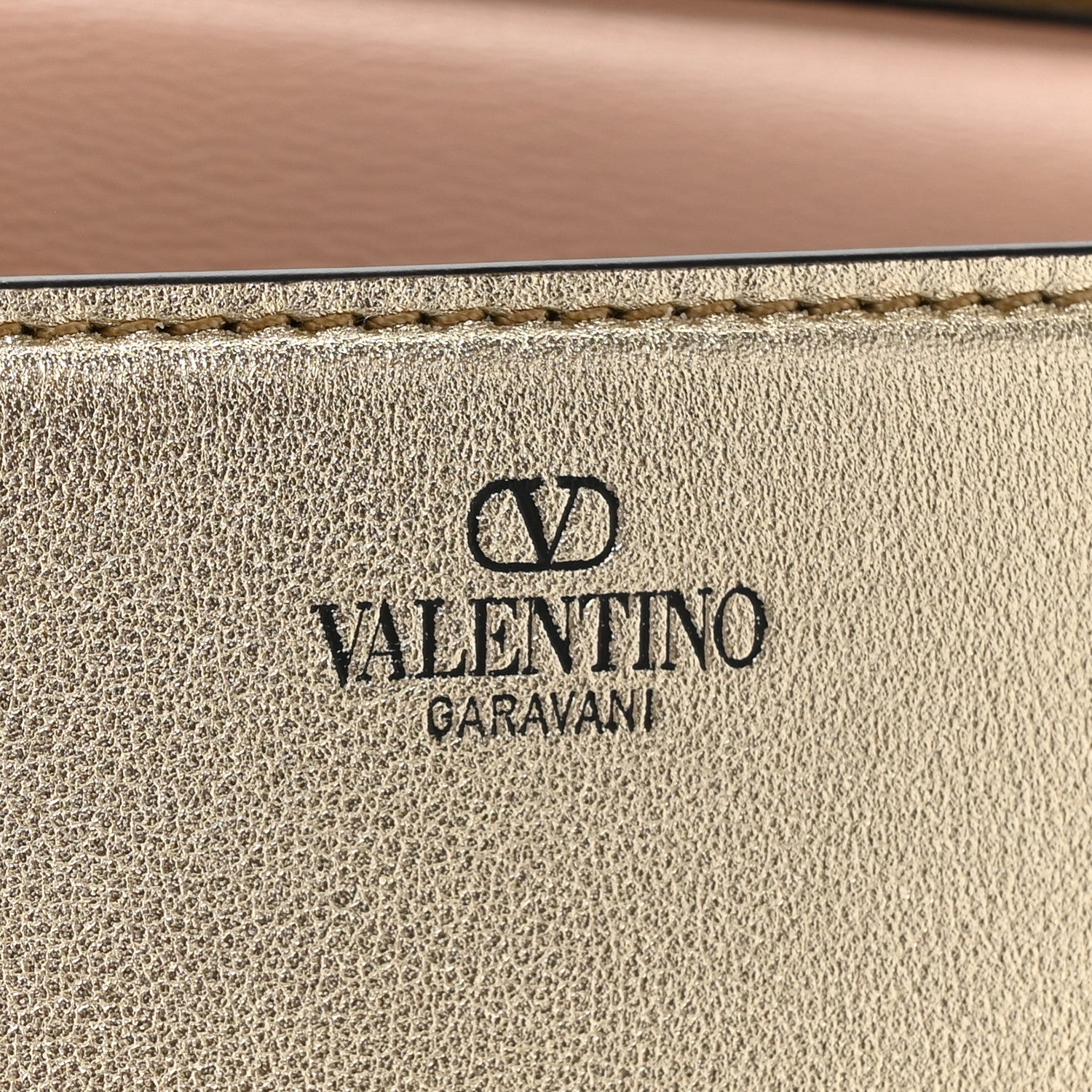 Valentino Garavani Metallic Calfskin Crystal Vlogo Small Loco Shoulder Bag Platino 6 of 11