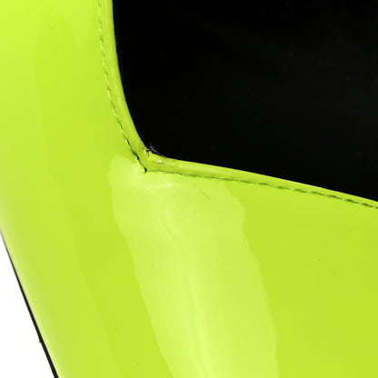 Saint Laurent Patent Paloma 105 Slingback Pump 40 Neon Yellow 9 of 12