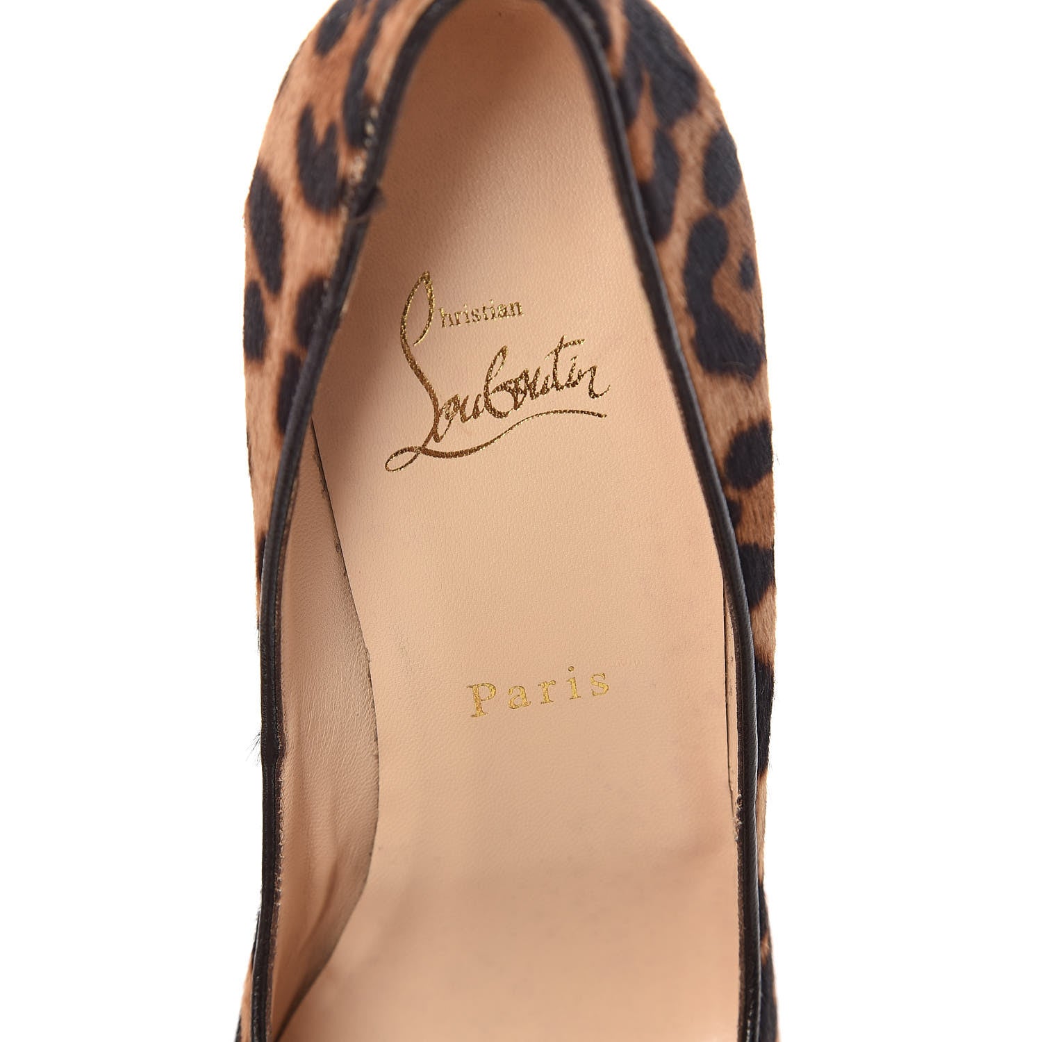 Christian Louboutin Calf Hair Leopard Very Prive 120 Pumps 40 7 of 8