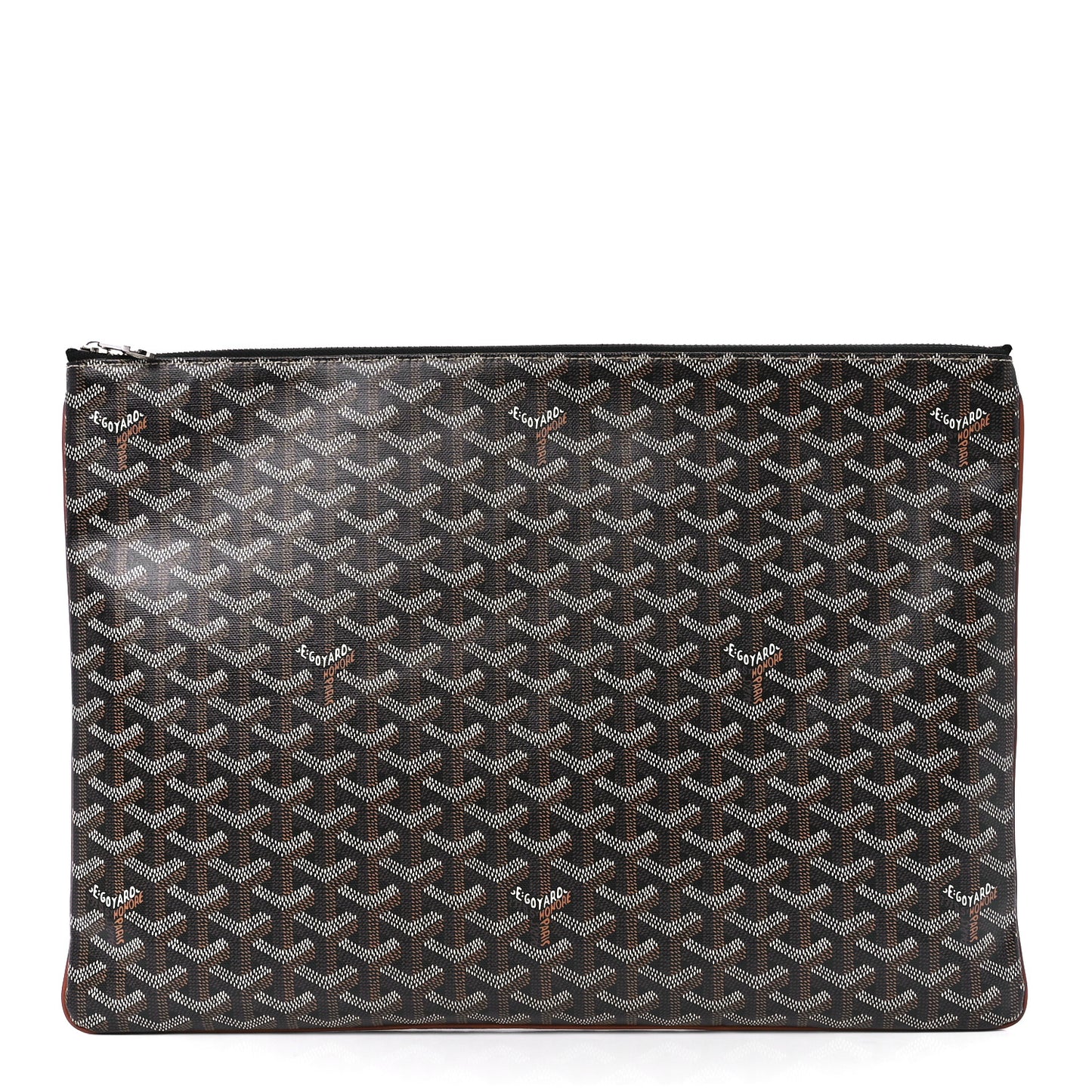 Goyardine Senat Pochette GM Black Gold