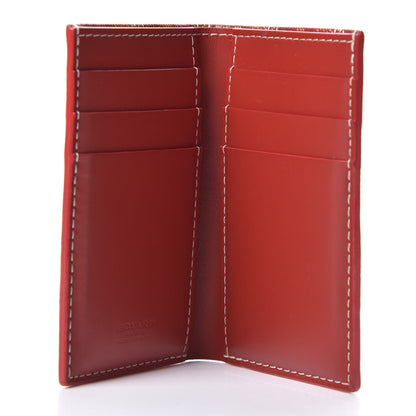 Goyard Goyardine Saint Pierre Card Holder Red 4 of 8