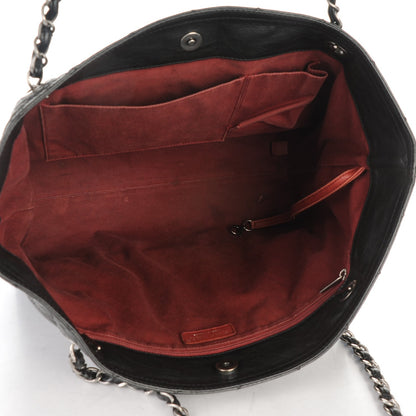 Chanel Calfskin Large Shopping In Moscow Tote Black 5 of 7