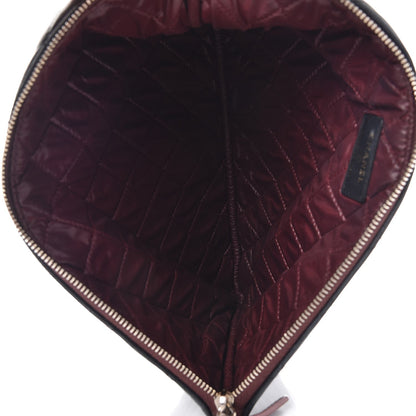 Chanel Lambskin Quilted Medium Cosmetic Case Black 7 of 10