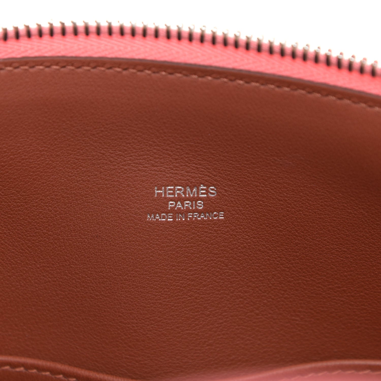 Hermes Evercolor Verso 1923 Bolide 25 Rose Ete Sienne 5 of 9