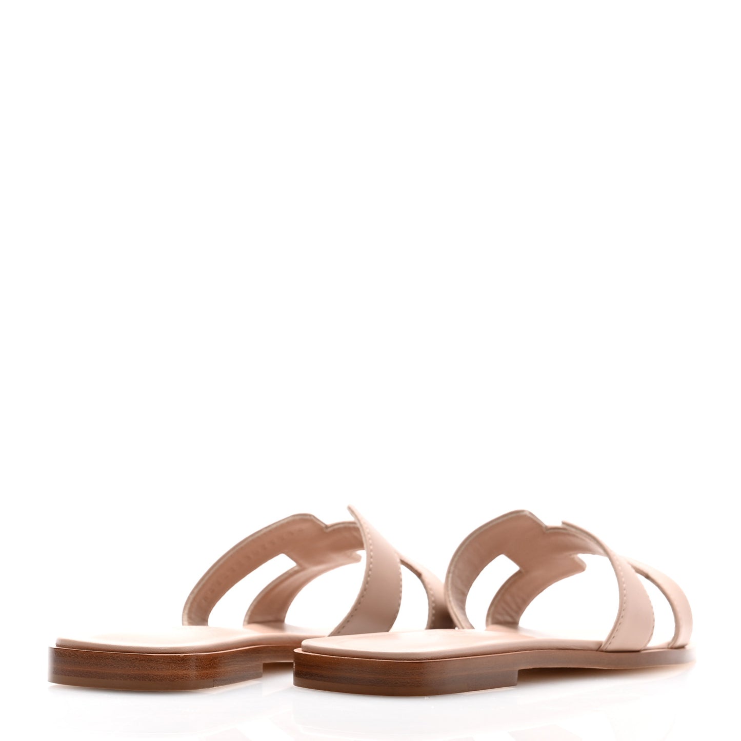 Box Calfskin Oran Sandals 36.5 Bois De Santal