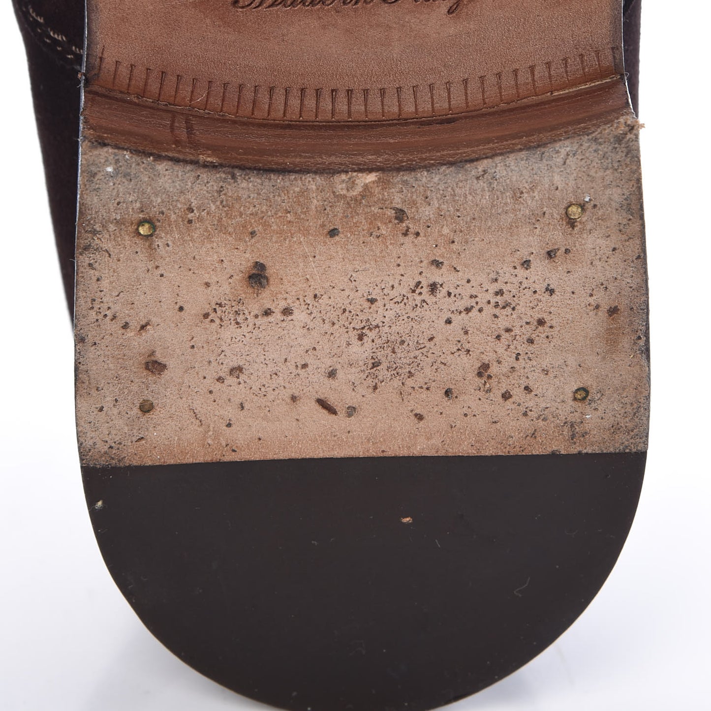 Suede Mens Boots 8 Dark Brown