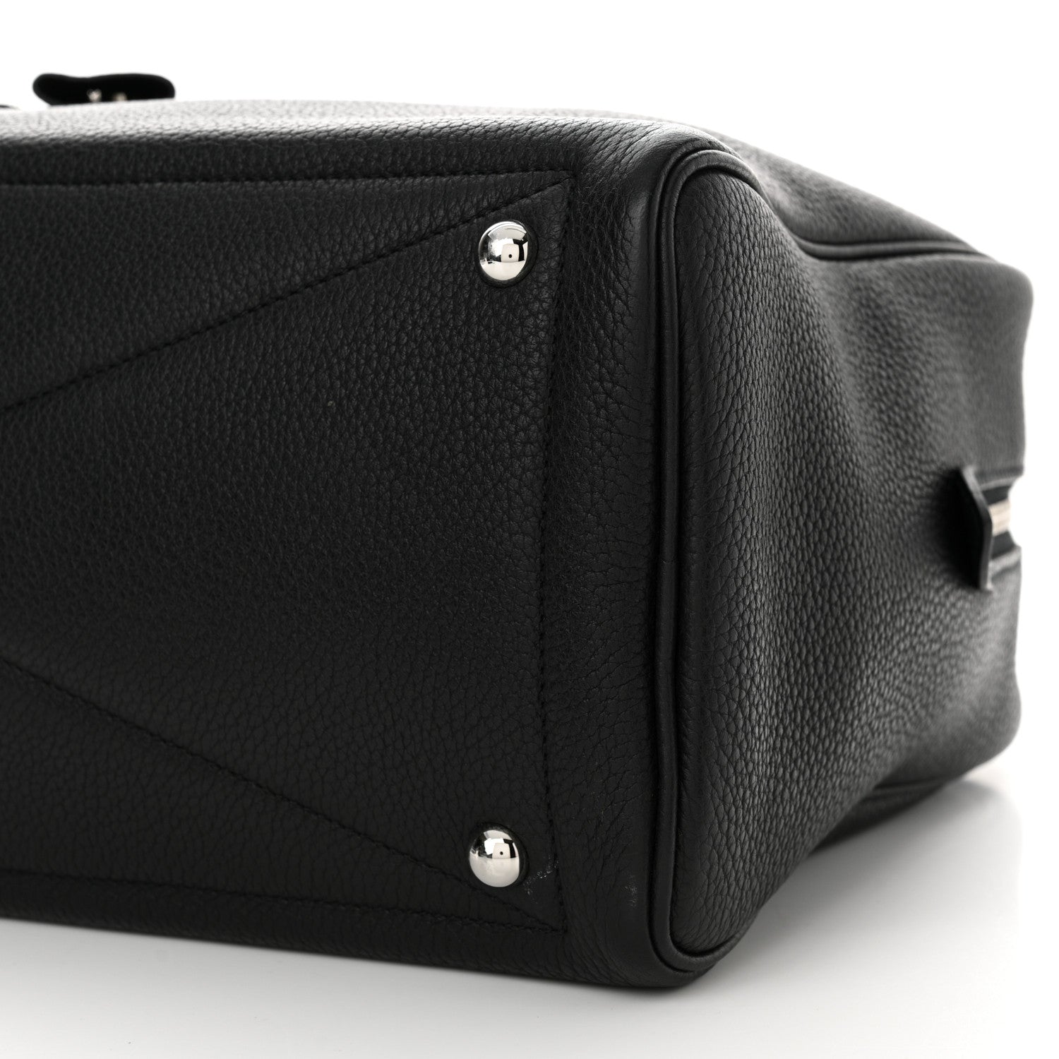 Hermes Taurillon Clemence Victoria II 35 Black 10 of 16