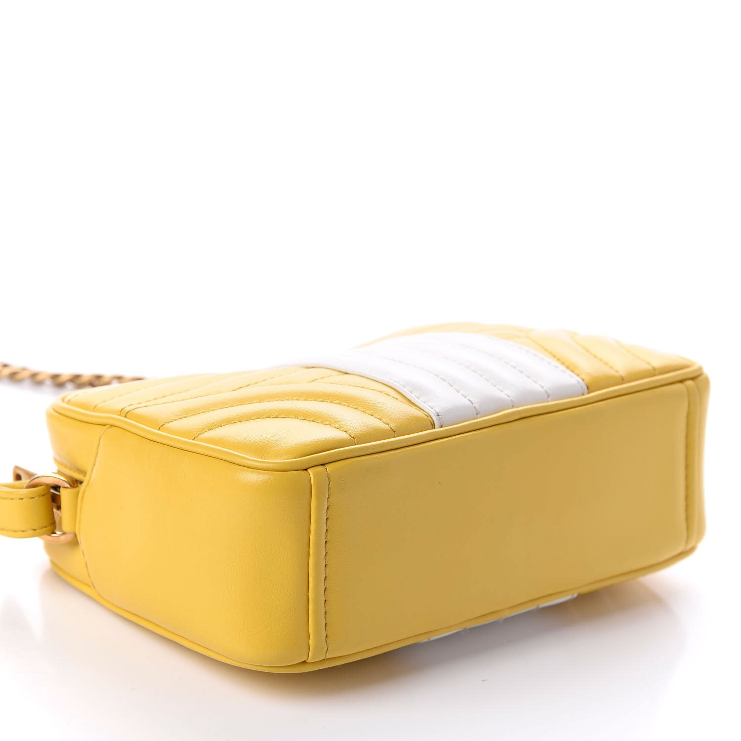 Prada Soft Calfskin Diagramme Crossbody Bag Soleil Bianco 4 of 9