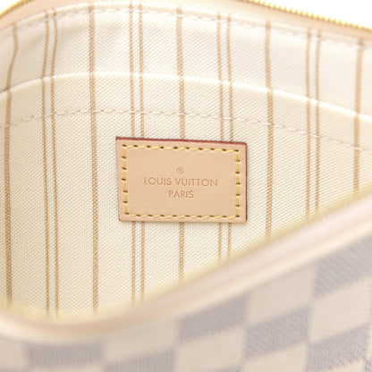 Louis Vuitton Damier Azur Neverfull MM GM Pochette 6 of 9