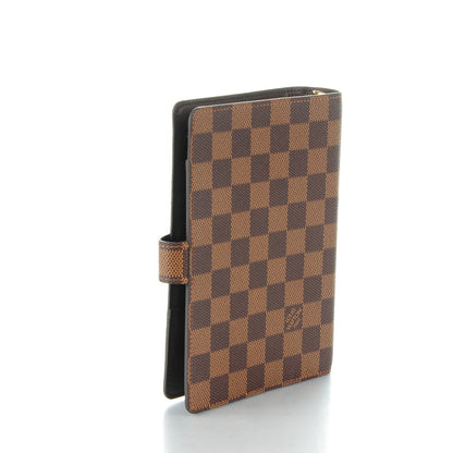 Louis Vuitton Damier Ebene Medium Ring Agenda Cover 3 of 7