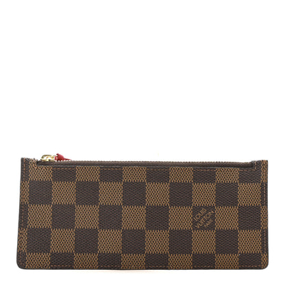 Louis Vuitton Damier Ebene Josephine Wallet Zippered Insert 1 of 6