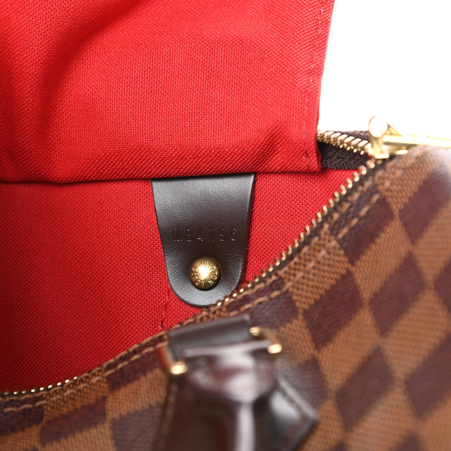 Louis Vuitton Damier Ebene Speedy Bandouliere 25 7 of 10