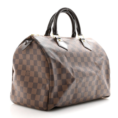 Louis Vuitton Damier Ebene Speedy 30 3 of 10