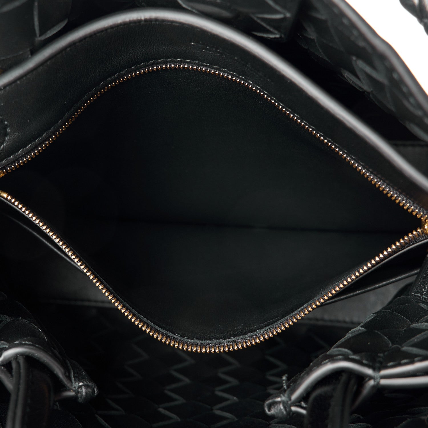 Bottega Veneta Nappa Intrecciato Small Andiamo Shoulder Bag Black 8 of 14