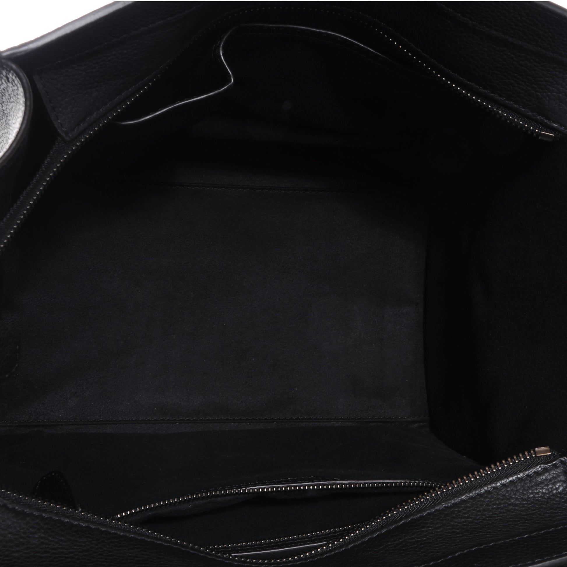 Celine Drummed Mini Luggage Black 5 of 9