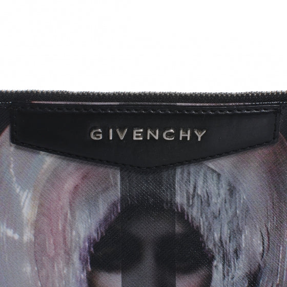 Saffiano Antigona Madonna Clutch Black