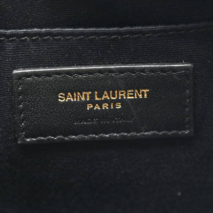 Saint Laurent Calfskin Matelasse Monogram Lou Camera Bag Military Olive 6 of 15