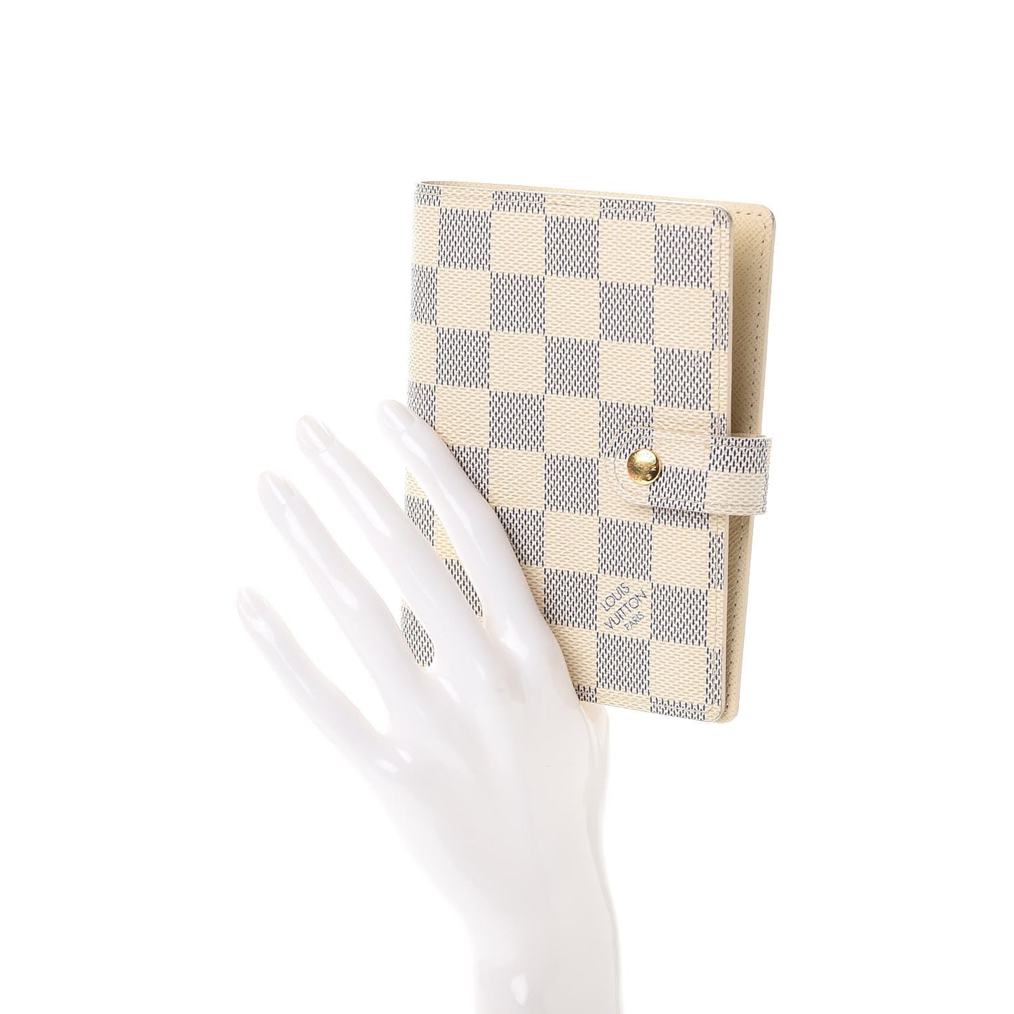 Damier Azur Small Ring Agenda Cover