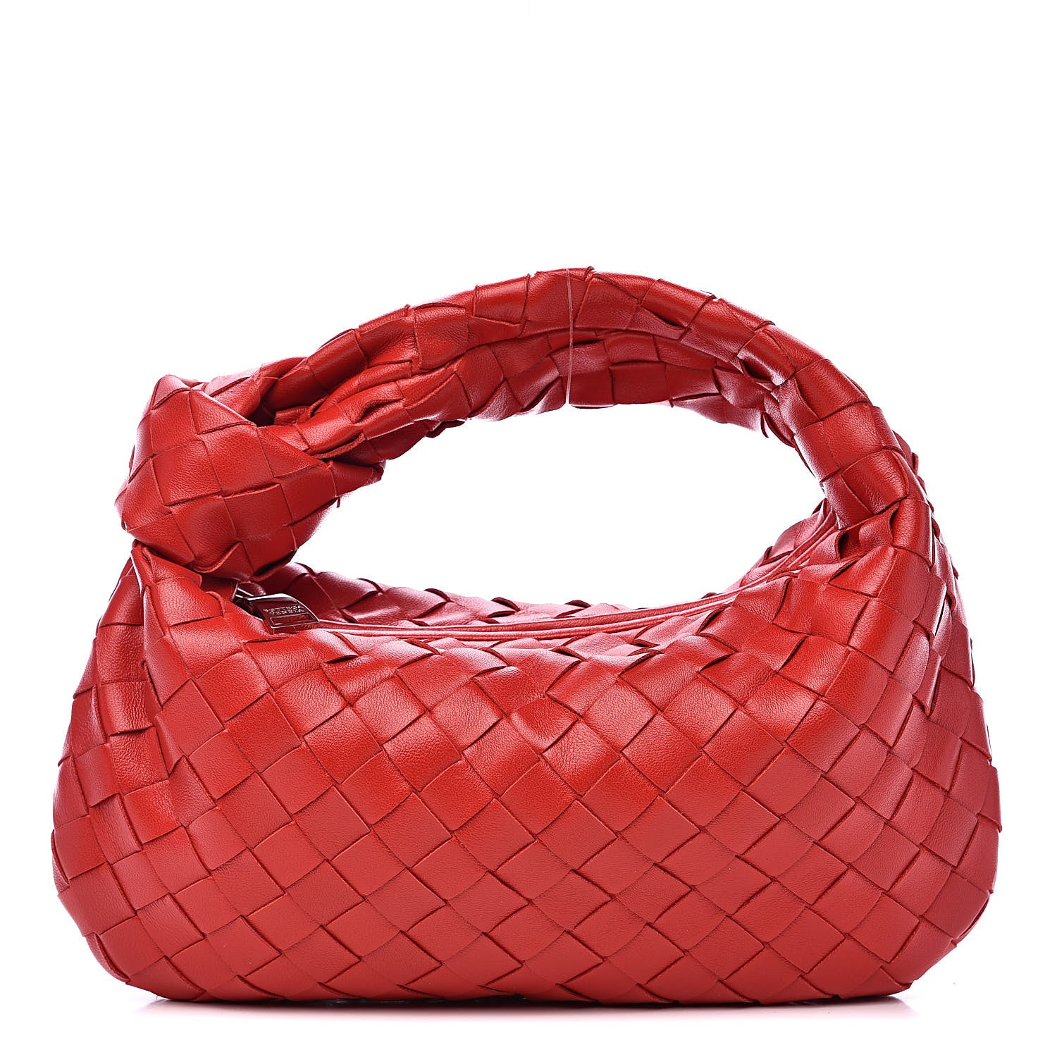 Bottega Veneta Nappa Intrecciato Mini Jodie Red 1 of 9