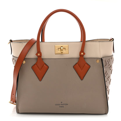 Louis Vuitton Calfskin Monogram Tufting On My Side Galet 1 of 10
