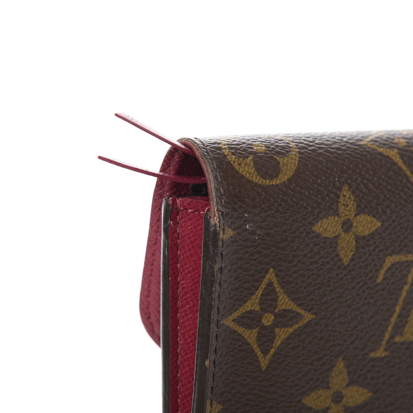 Monogram Emilie Wallet Fuchsia