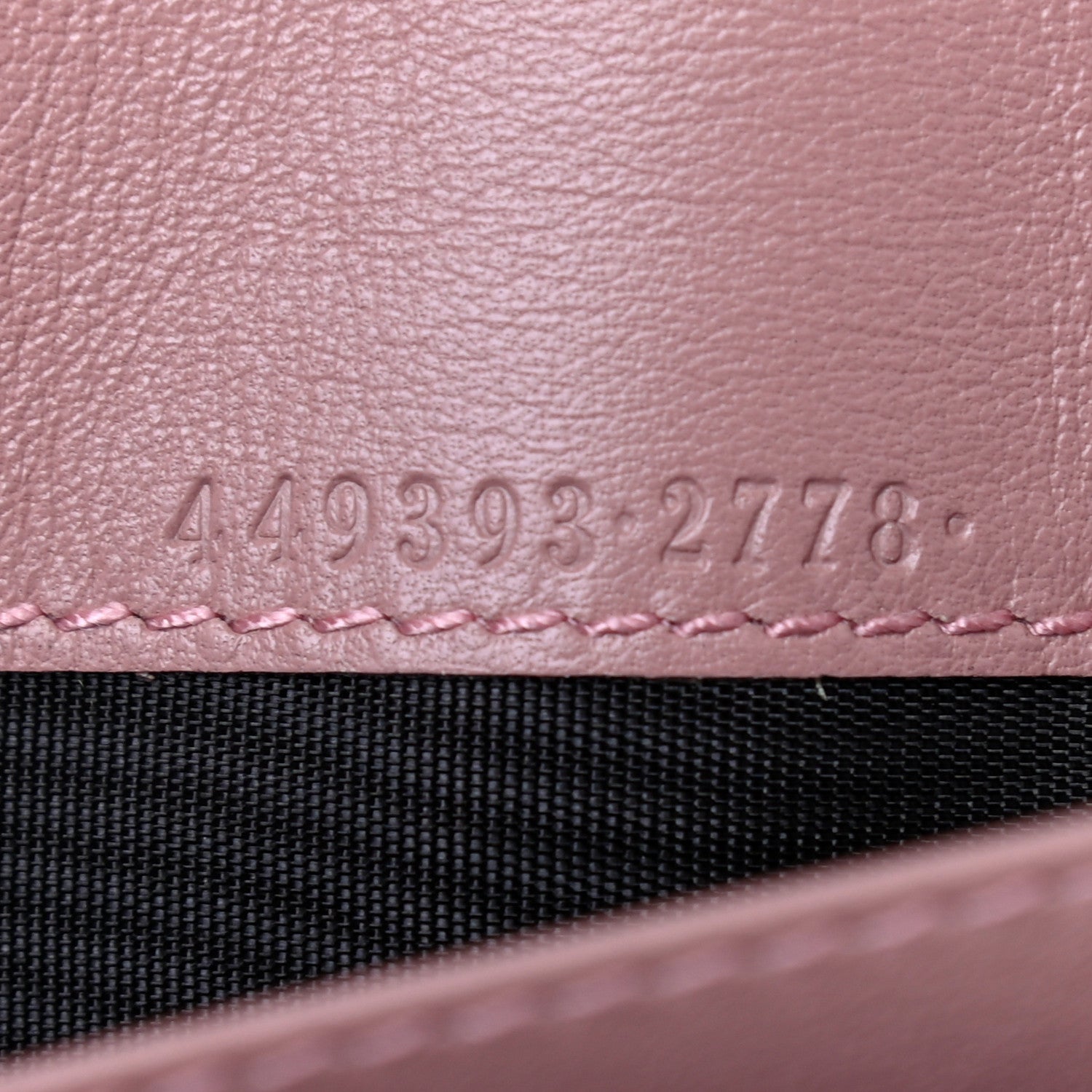 Gucci Microguccissima Continental Flap Wallet Soft Pink 7 of 7