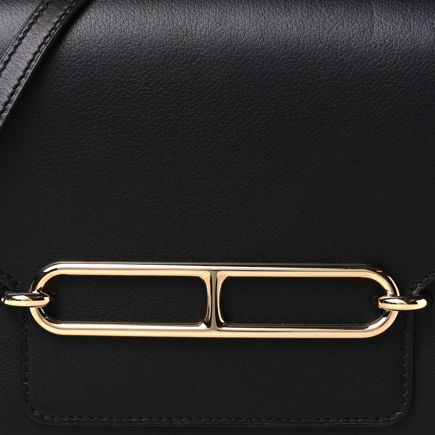 Hermes Evergrain Mini Sac Roulis Black 8 of 11