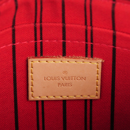 Louis Vuitton Monogram Neverfull MM GM Pochette Cherry 6 of 9