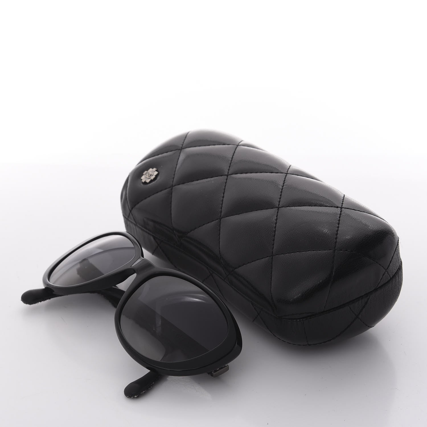 Chanel Tweed CC Sunglasses 5241 Black 8 of 8