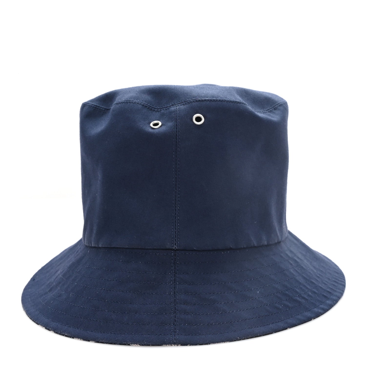 Christian Dior Oblique Reversible Teddy-D Brim Bucket Hat Blue 9 of 12