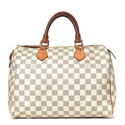 Louis Vuitton Damier Azur Speedy 30 1 of 8