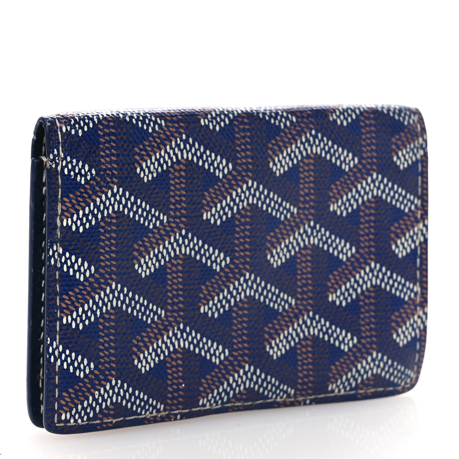 Goyard Goyardine Business Card Holder Navy 3 of 10