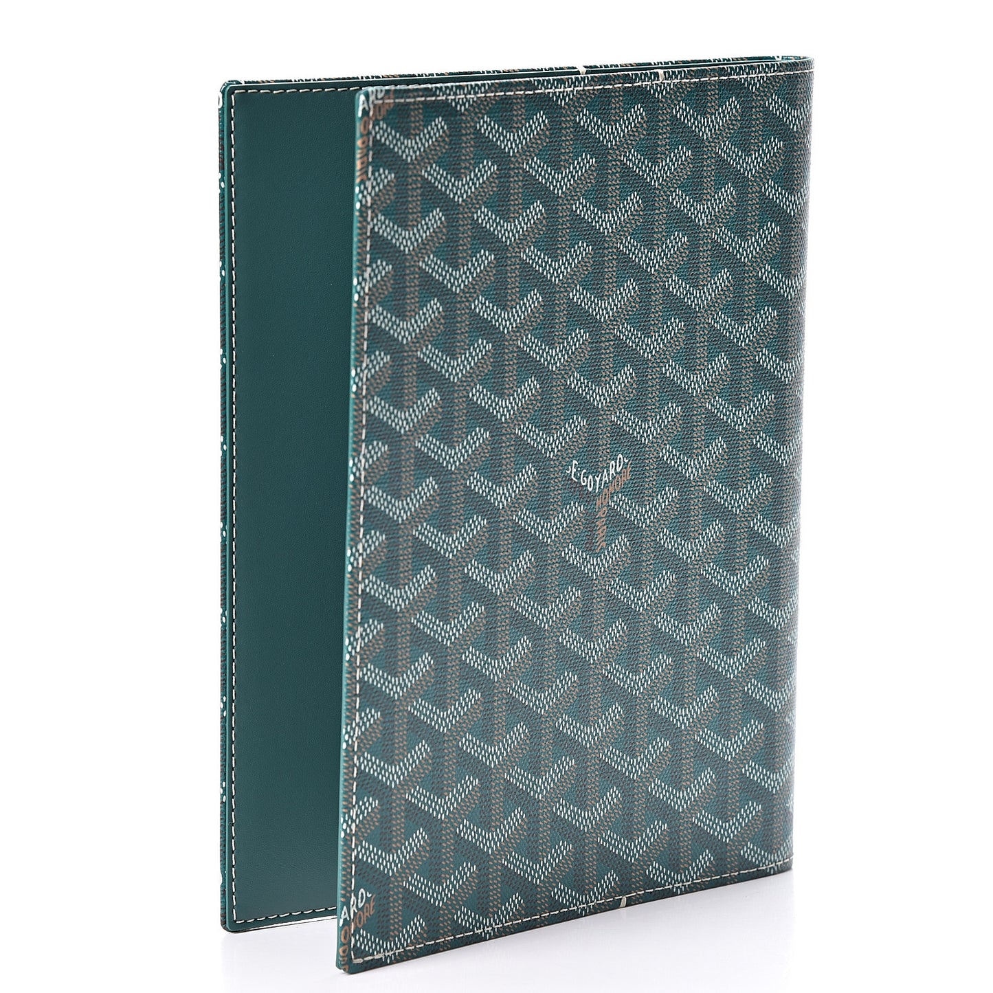 Goyardine Agenda Cover Green
