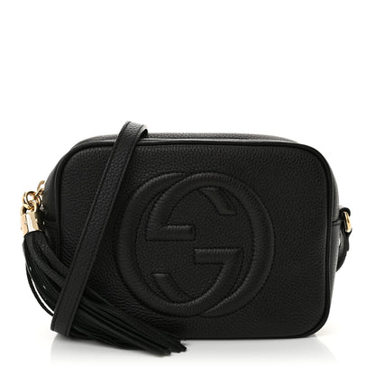 Gucci Pebbled Calfskin Small Soho Disco Bag Black 1 of 15