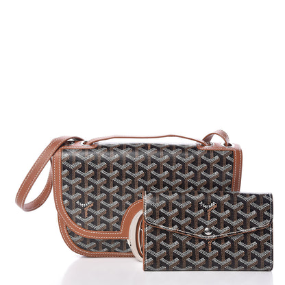 Goyard Goyardine 233 PM Shoulder Bag Black Gold 3 of 11