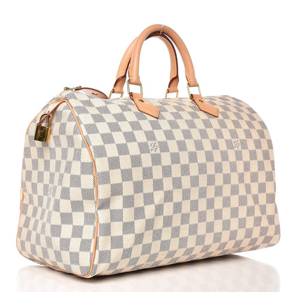Louis Vuitton Damier Azur Speedy 35 3 of 8