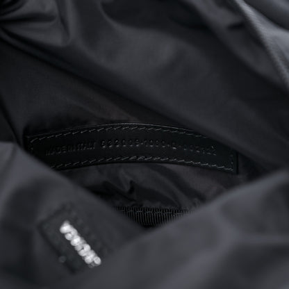 Balenciaga Sport Nylon Logo Embroidered Wheel Beltpack Black 8 of 10