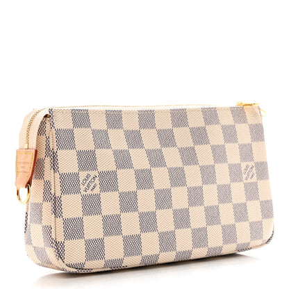 Louis Vuitton Damier Azur Pochette Accessories NM 2 of 5