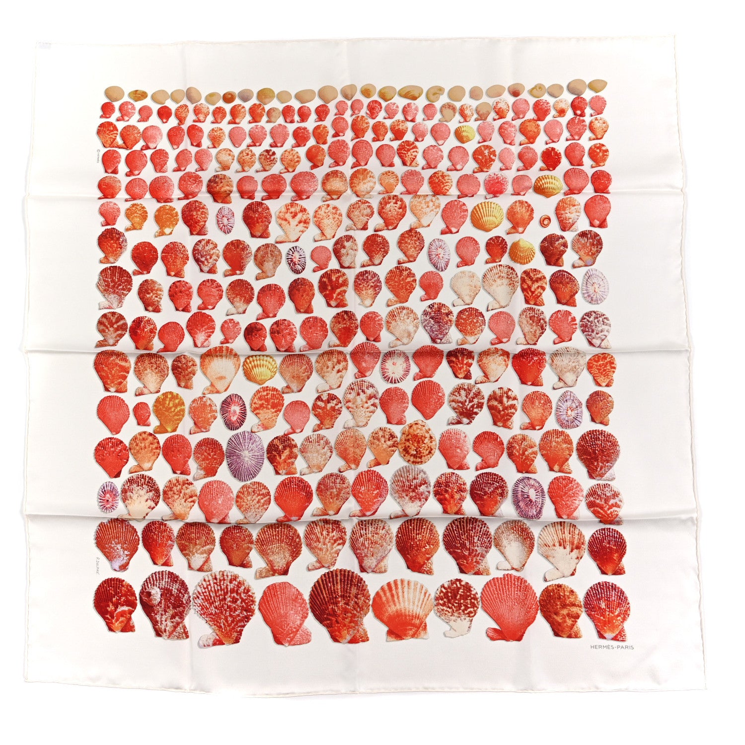 Hermes Silk Coquilles Scarf 90 1 of 3
