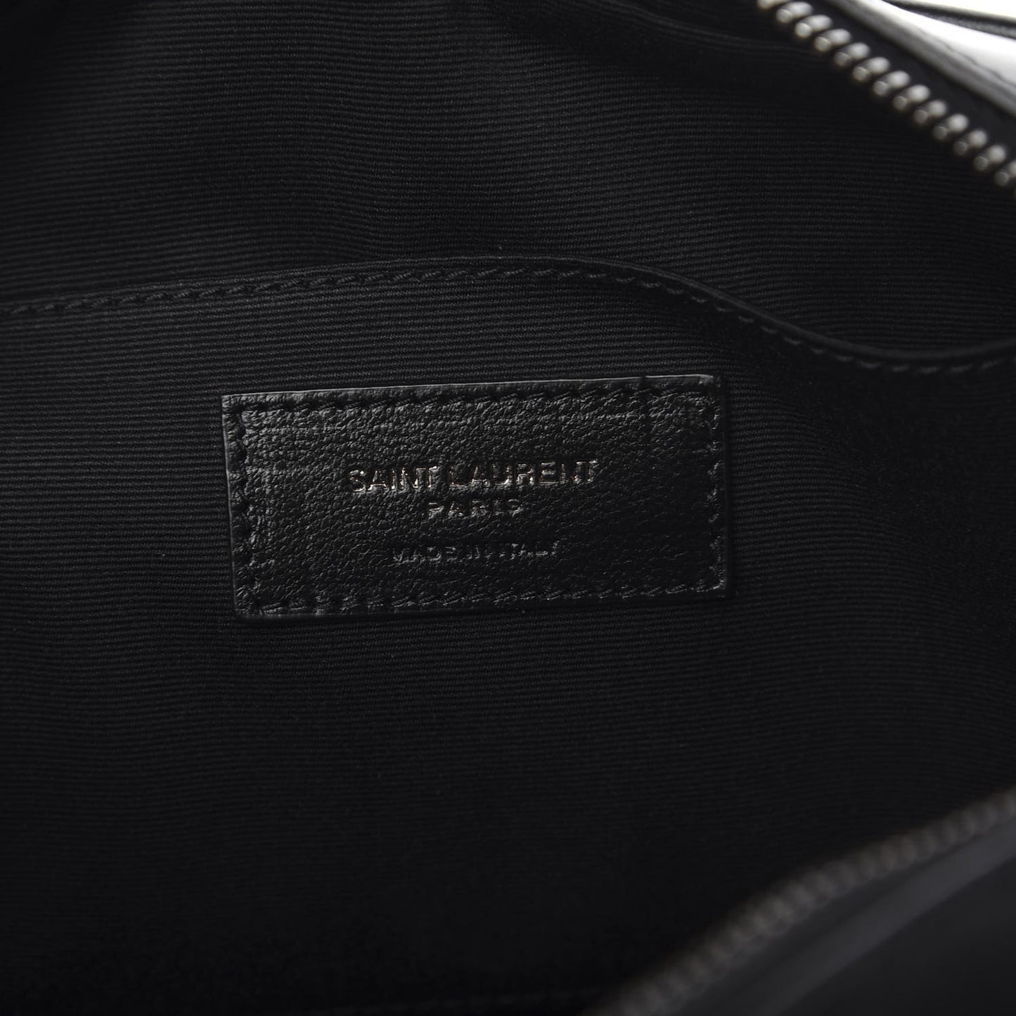 Calfskin Matelasse Monogram Lou Camera Bag Black