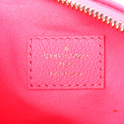 Louis Vuitton Calfskin Embossed Monogram Coussin BB Rose Fluo 7 of 12