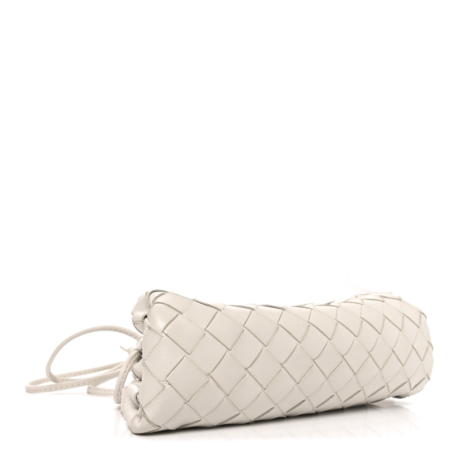 Bottega Veneta Nappa Intrecciato The Mini Pouch Chalk 1806358